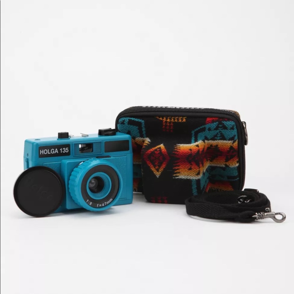 Holga 135 Camera w/ limited edition Pendleton case